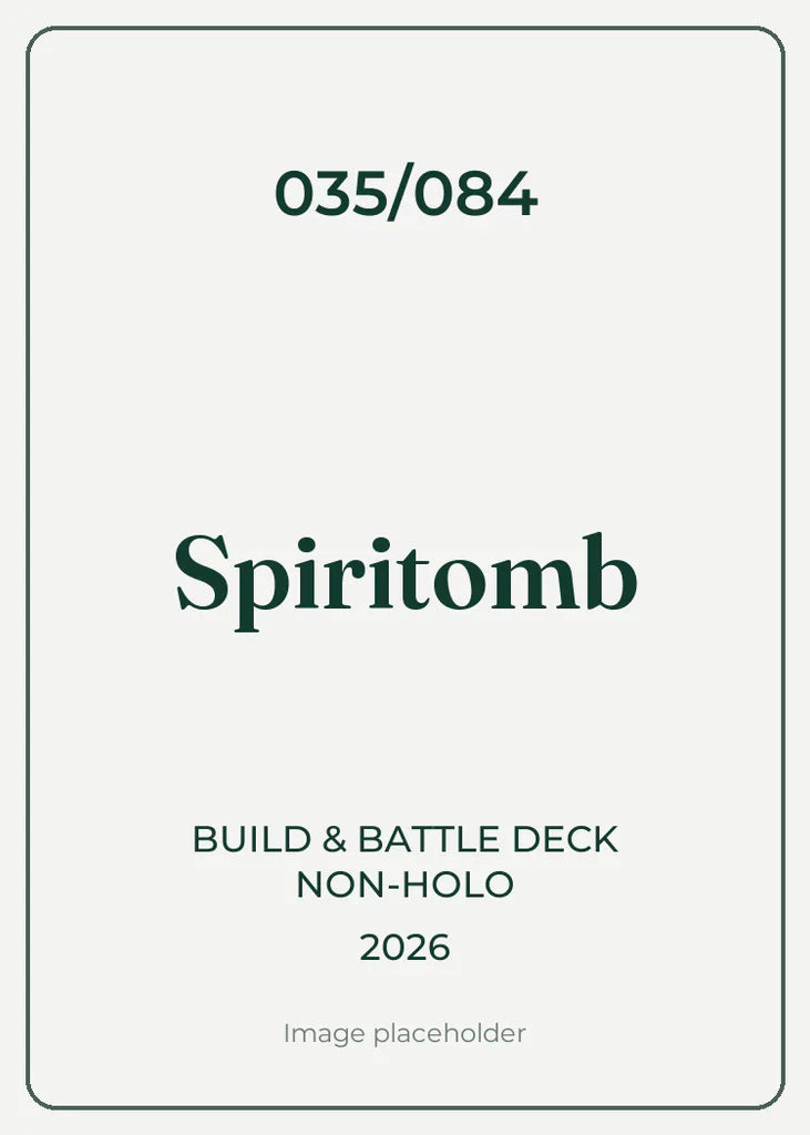 Spiritomb 035/084 – Pitch Black