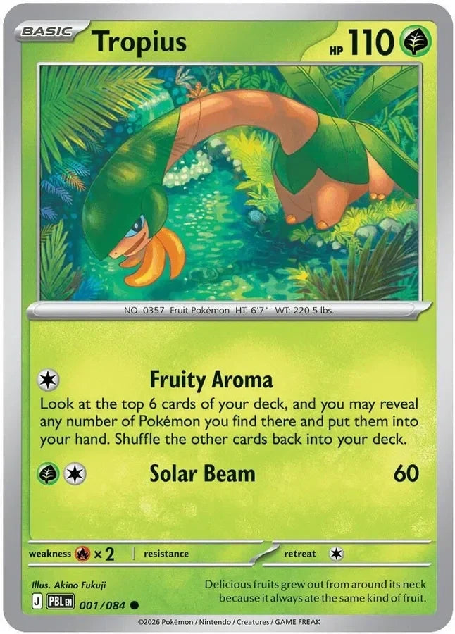 Tropius 001/084 – Pitch Black