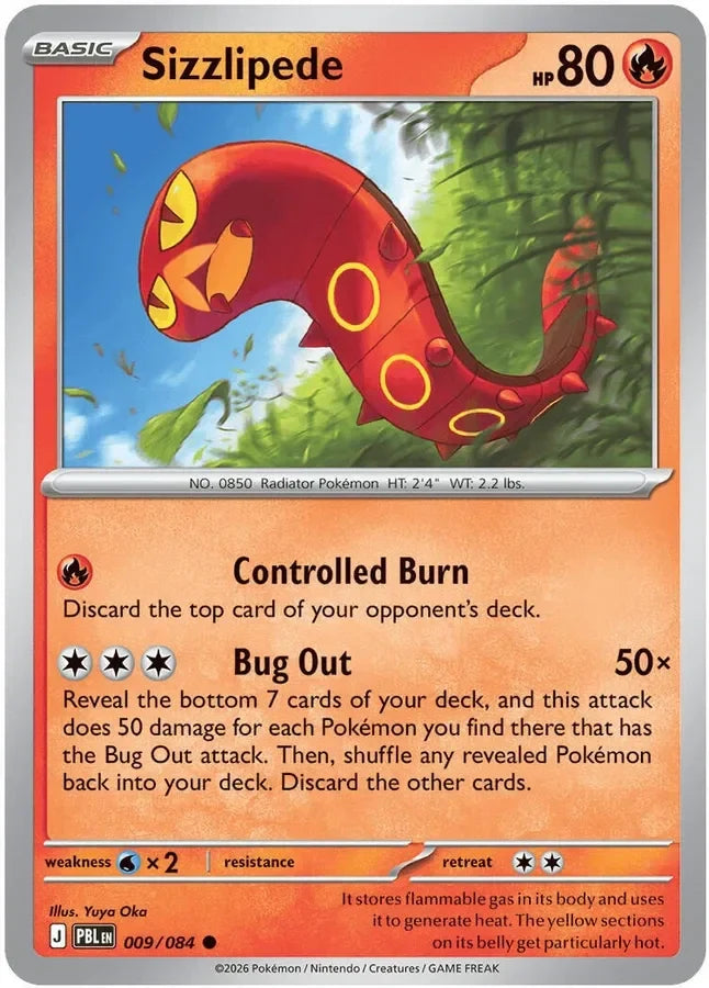 Sizzlipede 009/084 – Pitch Black