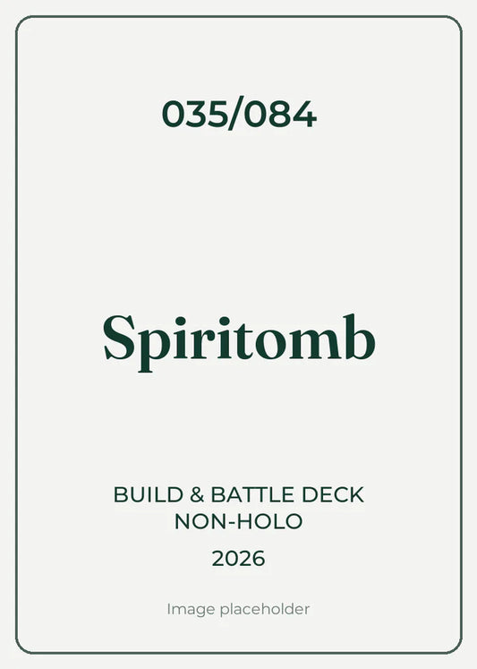 Spiritomb 035/084 – Pitch Black