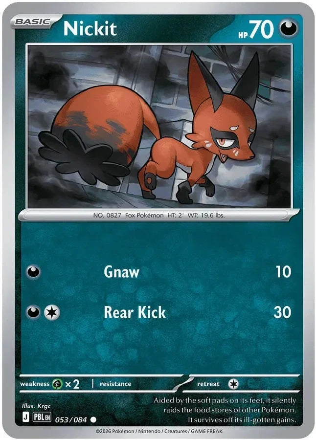 Nickit 053/084 Pitch Black card