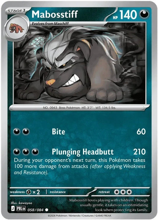 Mabosstiff 058/084 – Pitch Black