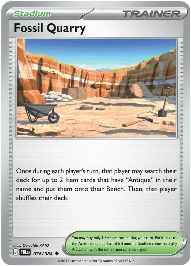 Fossil Quarry 076/084 – Pitch Black