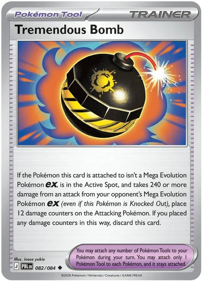 Tremendous Bomb 082/084 – Pitch Black
