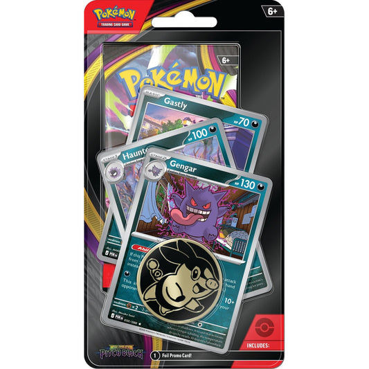 Pokémon TCG Mega Evolution Pitch Black Gengar premium checklane blister