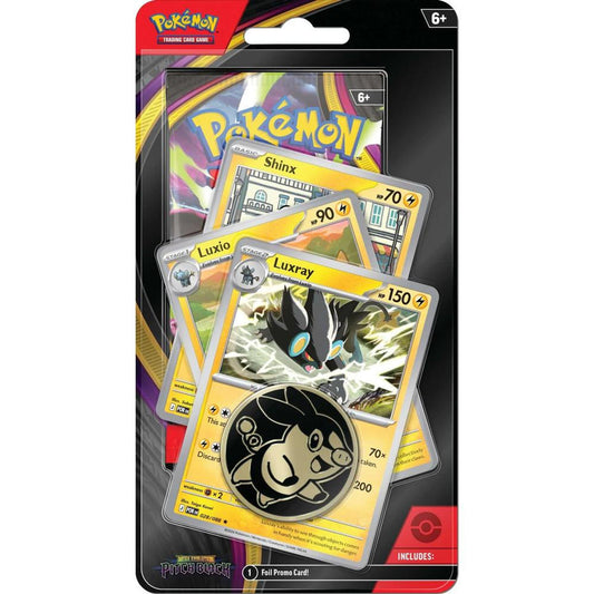 Pokémon TCG Mega Evolution Pitch Black Luxray premium checklane blister
